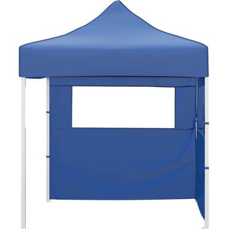 Tente de fête Bleu 200 x 200 x 315 cm Tissu Oxford (1/5)