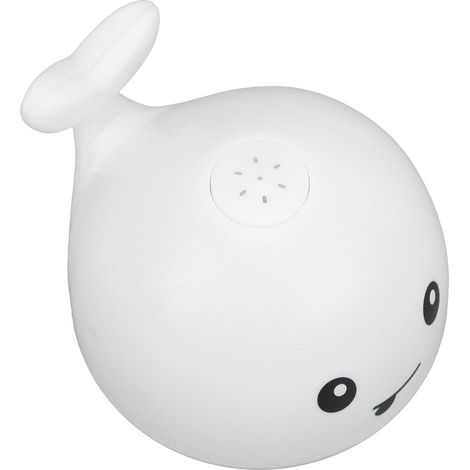 Jouet de Baleine Flottante pour le Bain avec Jet d'Eau et Éclairage LED, Induction Sans Contact, Étanche et Sécuritaire (1/5)