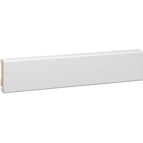 KGM Sockelleiste Modern RAL 9016 feuchtebeständig 16x58mm 2,4m