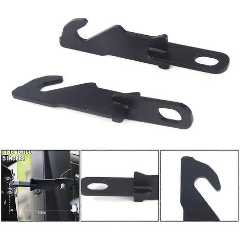 1 paire de loquets de porte pour XP 1000 / 4 1000 Easy Latchs antirouille loquets de 4,6 pouces (1/4)