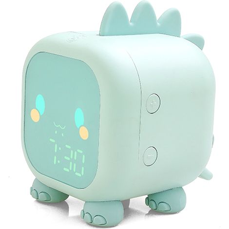 enfant Réveil numérique dinosaure mignon Lampe de chevet