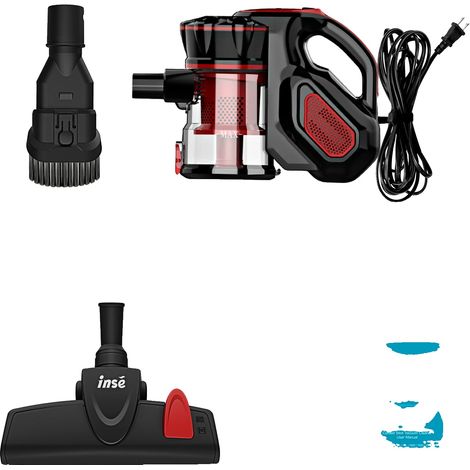 Aspirateur, Aspiration Puissante, Design Portable, Rouge, UE-a (1/2)