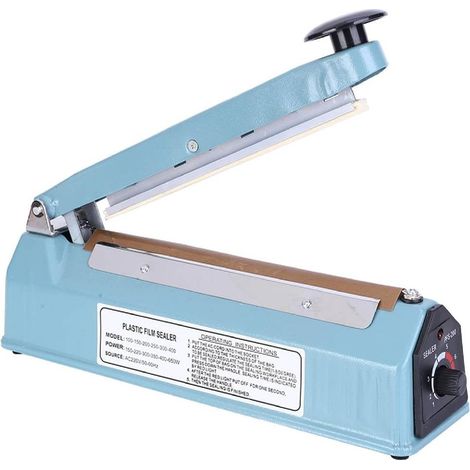 Saldatrice "MEC 300" ideale per la saldatura e il sigillo ermetico di buste e sacchetti in polietilene 300 mm