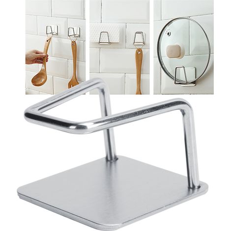 U-förmiger Schwammhalter aus Edelstahl, Abtropfgestell für Spülbecken, Küchenregal, silberfarben (1/5)