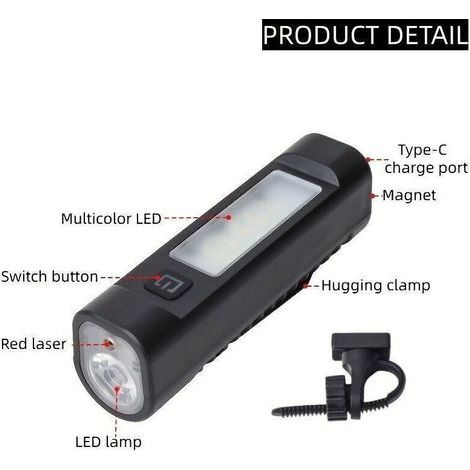 Mini termómetro e higrómetro digital negro para controlar la temperatura y la humedad interiores - Pantalla en grados Fahrenheit (℉) (1/5)