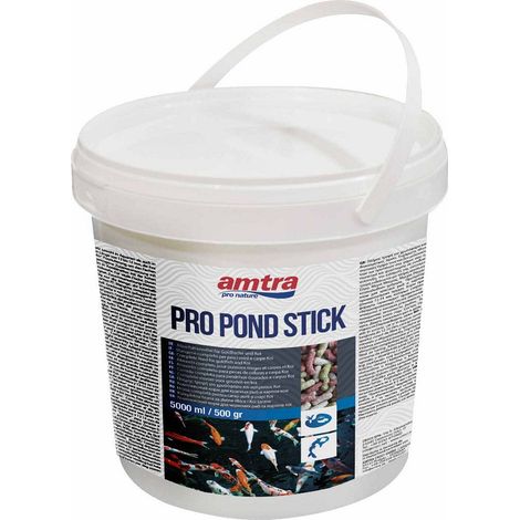 Amtra Pro Pond stick alimento per pesci rossi e carpe koi da laghetto 5lt