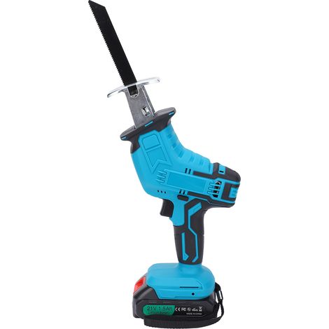 Scie sabre électrique sans fil batterie lithium portable coupe-bois extérieur AC100-240V prise UE (1/5)