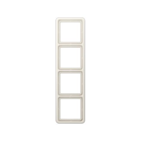 Jung Marco 4 veces, CD 500, IP 44, duroplástico, blanco, montaje vertical y horizontal CD 584 W