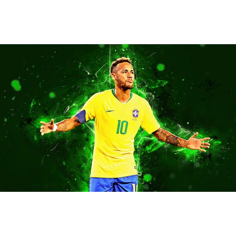 Papier peint panoramique Football - Joueur de Foot - 130 cm x 81 cm (1/2)