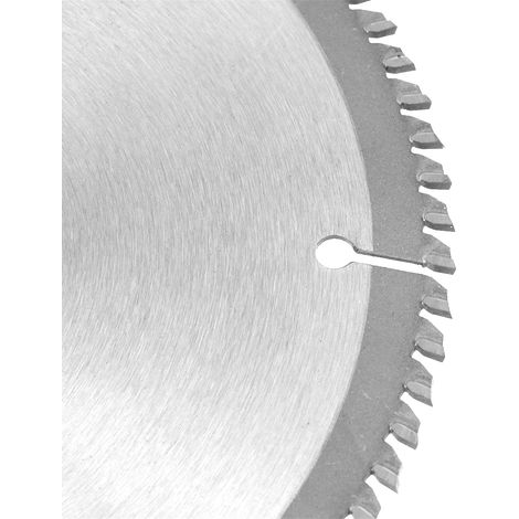 Lame de scie circulaire argentée TCT 185 mm pour la coupe du bois, 80 dents + 3 bagues de réduction (1/5)