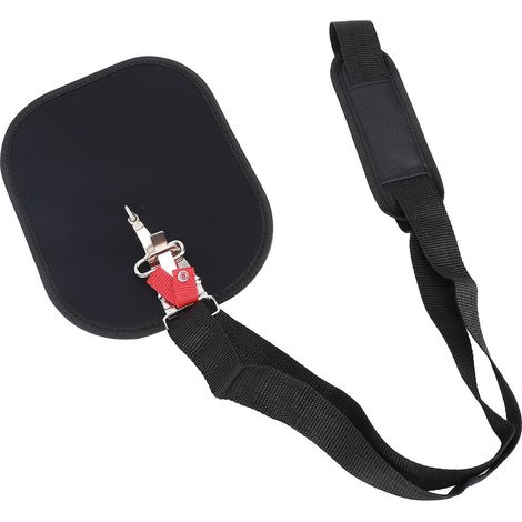 GARRYFIZH Sangle d'épaule simple pour tondeuse, en nylon épaissi avec rembourrage, longueur réglable, harnais pour outils de jardin (1/5)