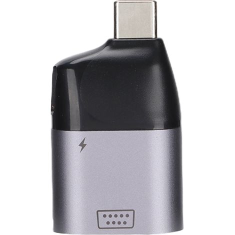 Adaptateur JORINDO USB-C vers VGA, charge rapide, portable, robuste, avec port d'alimentation (1/5)