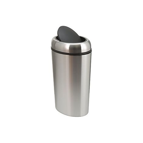 Certeo  Contenitore per rifiuti in acciaio inox  capacità 40 l