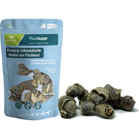 Wolters Hundeleckerli Dauerkauer Knoten aus 100 % Fischhaut 5 Stück 70 g