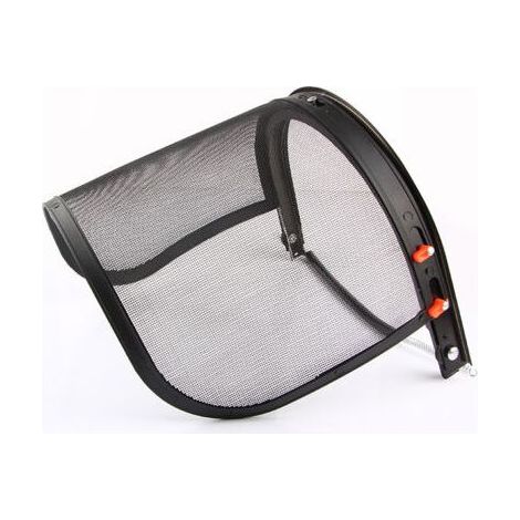Visière de protection grillagée réglable avec pare-soleil (1/5)