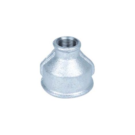 MANICOTTO RIDOTTO FF IN GHISA ZINCATA- - F 3/4 F 3/8 - 10 pezzi