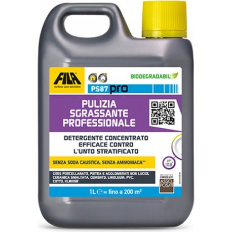 DETERGENTE PAVIMENTI FILA PS87 PRO 1LT SGRASSANTE