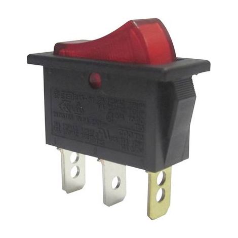 INTERRUPTEUR À BASCULE TRU COMPONENTS TC-R13-91B-01 1587532 250 V/AC 10 A 1 X OFF/ON À ACCROCHAGE 1 PC(S)