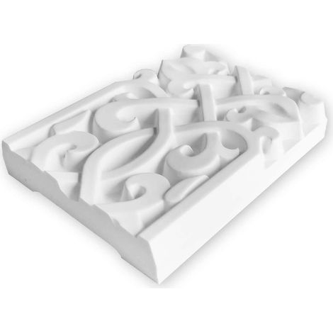 1 SAMPLE PIECE S-151503 Profhome  SAMPLE Panel moulding Frieze Length approx. 10 cm (1/4)