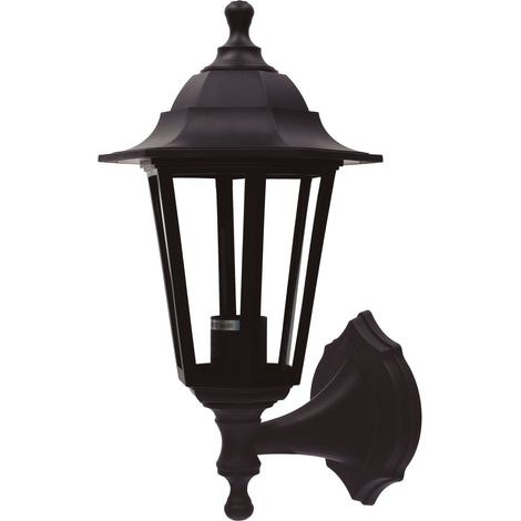 Lanterna da giardino braccio reversibile Bagan Serie E27 IP44 Nera (1/5)
