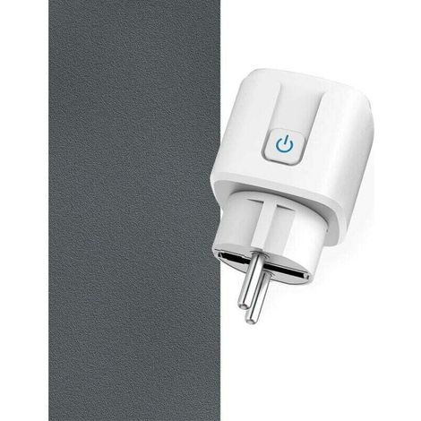 YMYNY prise telecommande sans fil, émetteur radio sans fil 433 MHz prise interrupteur 100 mètres Plage de contrôle 3500 Watt commutateur sans fil mobile prise connectée 220V (1 Récepteur)