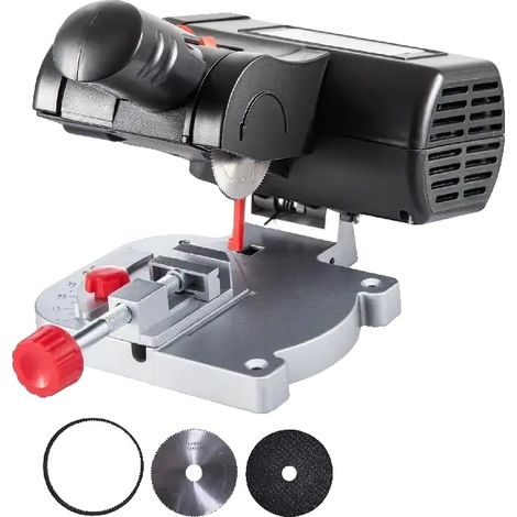 Scie à onglet Mini, angle de coupe 0-45°, lames en acier et en résine (1/5)