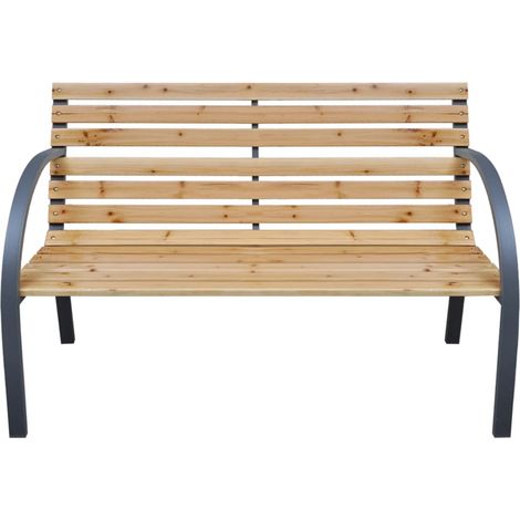 Maison Exclusive - Gartenbank 112 cm Massivholz Tanne