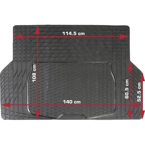 DINO 130026 Kofferraummatte Passend für Modell (Auto) Universal  (L x B) 108 cm x 140 cm Schwarz