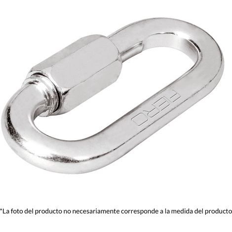 Eslabón con rosca de acero - 3 mm