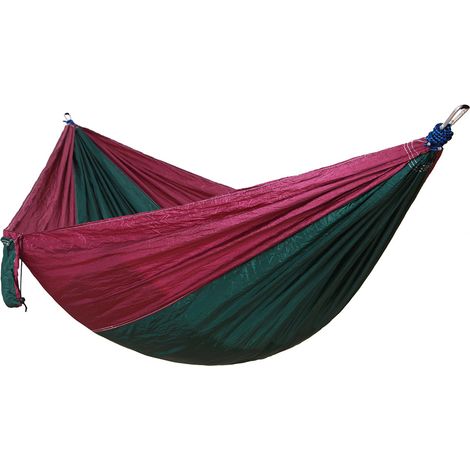 Hamac en nylon parachute pour le camping le vélo et la (1/5)