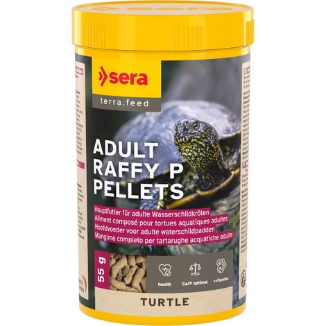 Sera Schildkrötenfutter Turtle Adult Raffy P Pellets 250 ml