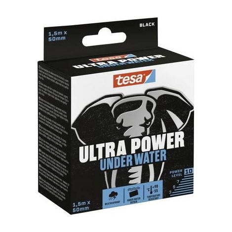 tesa Ultra Power Under Water - Ruban Réparation Étanche 1,5m x 50mm (1/7)