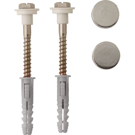 Kit fixation WC/bidet, tête hexagonale fendue - 6 x 70 mm - SCELL-IT - FS60045 (1/4)