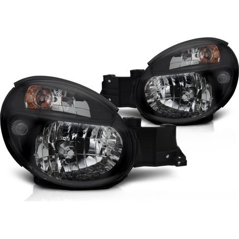 Paire Feux Phares Subaru Impreza 2000 a 2003 Noir-41535043