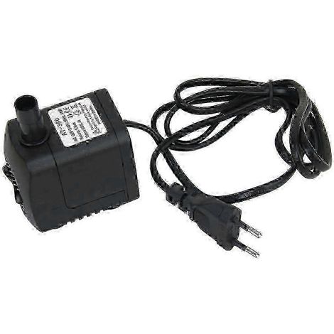 Pompe submersible 15 W AC 220-240 V pour fontaines et aquariums, adaptée à la circulation d'eau intérieure et extérieure (1/4)