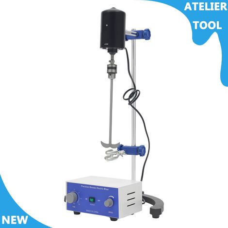 ATELIER laboratoire 200W mélangeur agitateur aérien agitateur aérien électrique indépendant 200-2600Rpm (1/5)