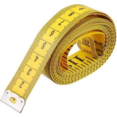 Da.Wa Metre Ruban de Couture Flexible Règle de Tailleur 3M (1/4)