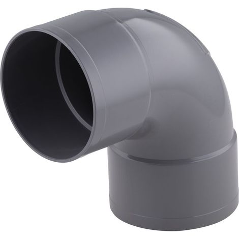 Noyon & Thiebault – Coude PVC 87° femelle – Raccord pour évacuation eaux usées Ø100 – Installation simple avec colle PVC adaptée