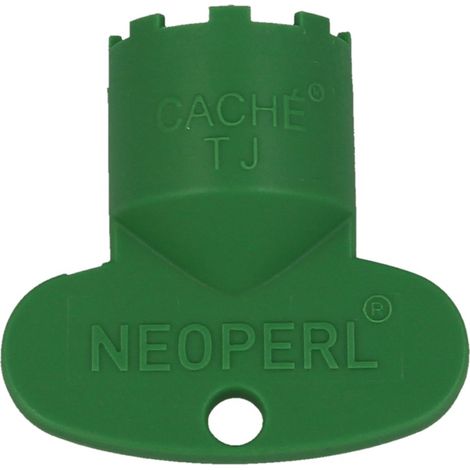 NEOPERL CACHE Serviceschlüssel - Kunststoff grün TJ / M18,5 x1 09915346