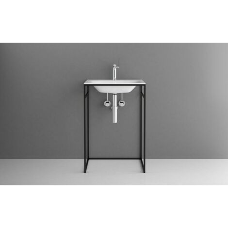 BetteLux Shape lavabo à encastrer pour cadre de lavabo, avec trou (1/5)