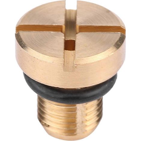 Vis de vidange du vase d'expansion du radiateur et joint torique en caoutchouc pour BMW 17111712788 (1/5)