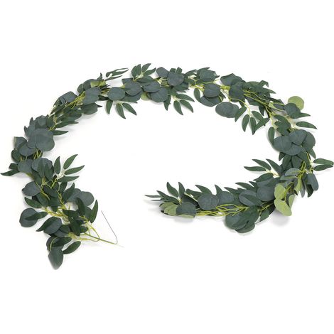 Plante grimpante en rotin vert tridimensionnel réaliste, sans odeur, pliable et réutilisable, idéale pour la décoration intérieure et extérieure.