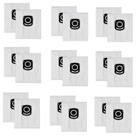 18 sacs à poussière pour balayeuses Rowenta 75 S+/Série 70+/Série 240+ ZR200520 - Accessoires et pièces de rechange