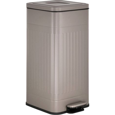 Cestino nova con pedale 30l 35x27x58 cm - 5five