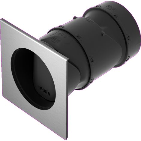 Coffret 3BOX Mural a double Clapet avec joint. Cache Inox UEBR/1 Bora (1/5)
