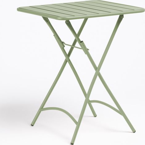 Tavolo da giardino quadrato 60x60 cm pieghevole in acciaio Janti SKLUM            