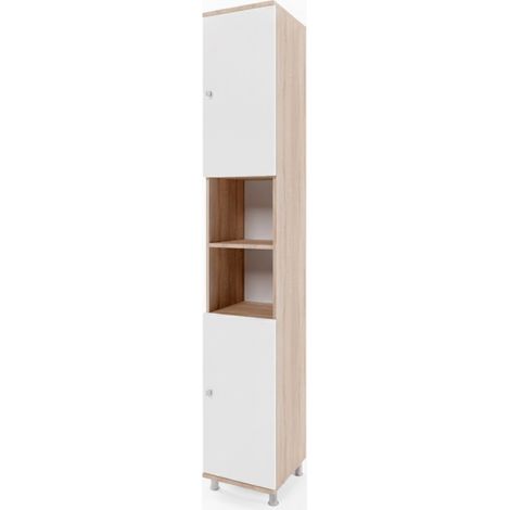 Meuble de rangement de salle de bain Fynn, Sonoma, 30 x 190 cm, Vicco (1/5)