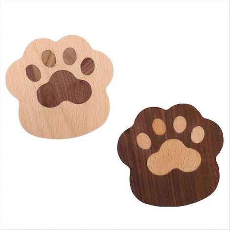 Tapis absorbants Cat PawCoaster pour chats (1/5)