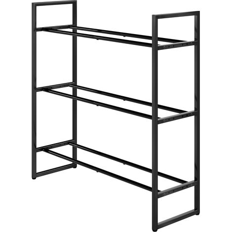 Centra 3 Tier Dumbbell Rack Adjustable Heavy Duty Steel Weight Storage Stand 270KG