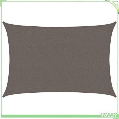 Voile d'ombrage - FAFEICY - 311069 - 160 g/m² - Anthracite - 4 x 2,5 m (1/5)